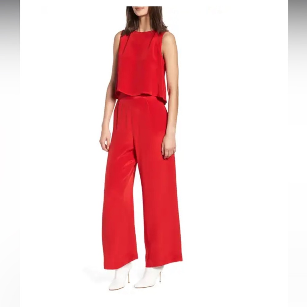 Red Caara Set size 2 worn once